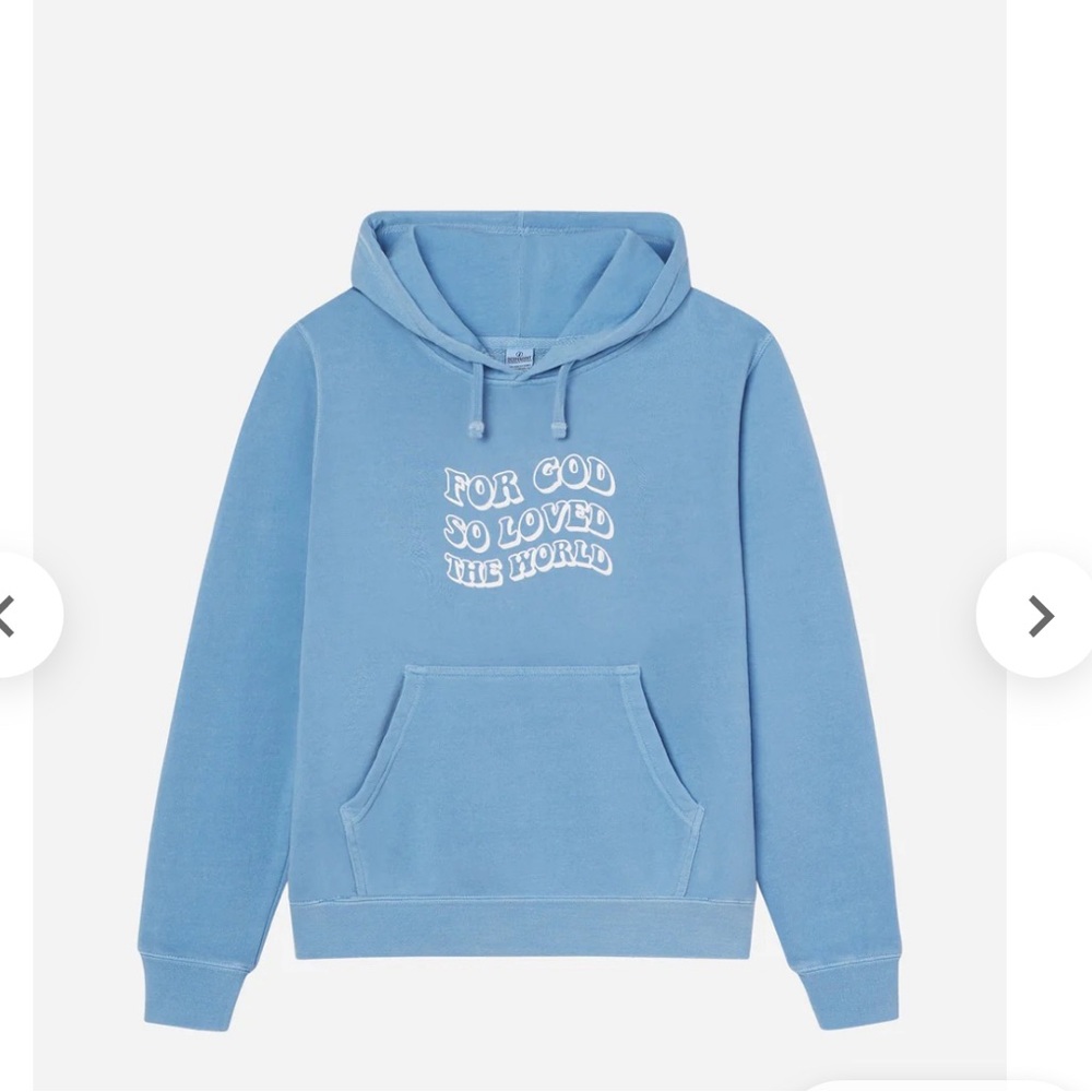 Elevated Faith “For God So Loved The World” Oversized Hoodie
